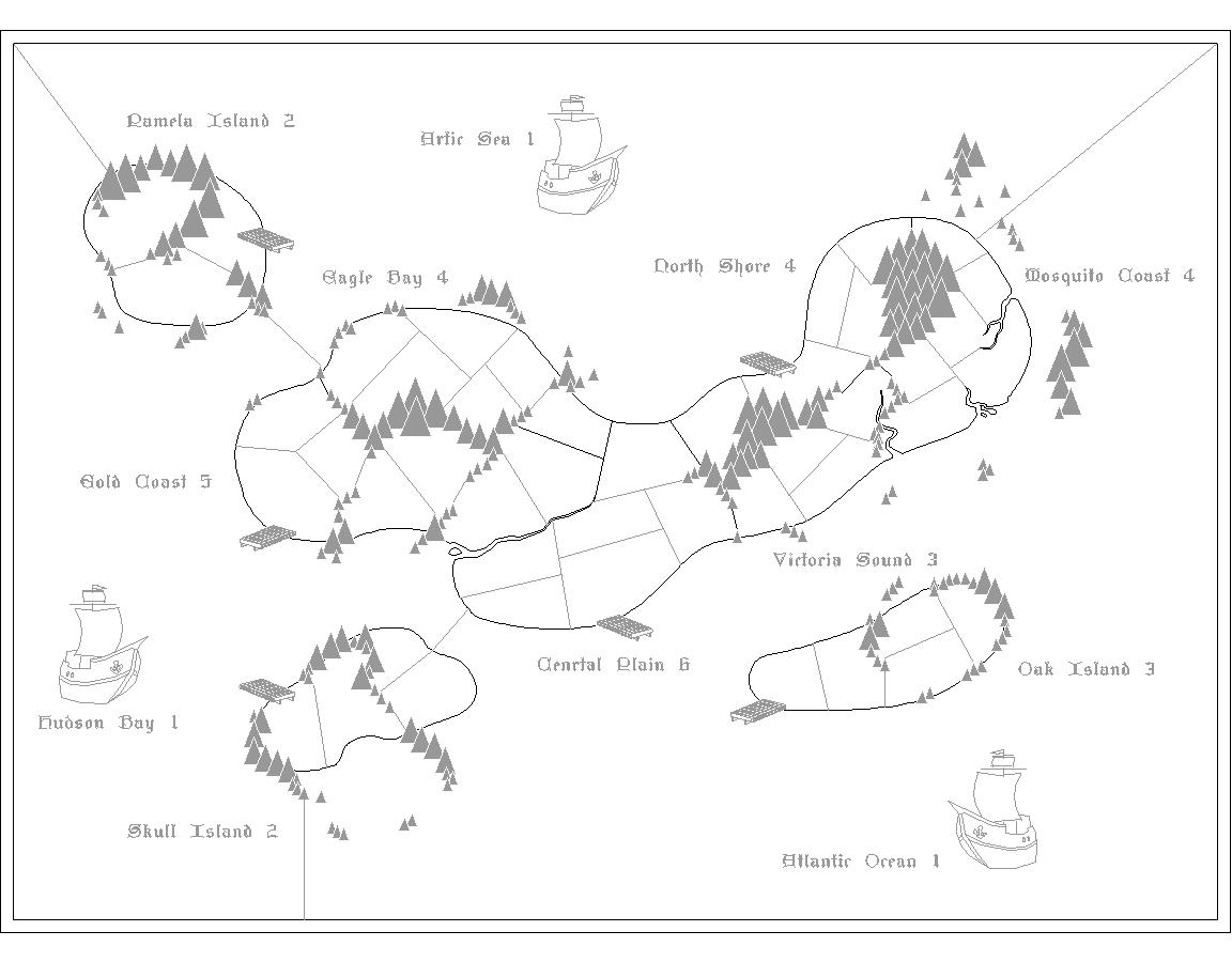 the map